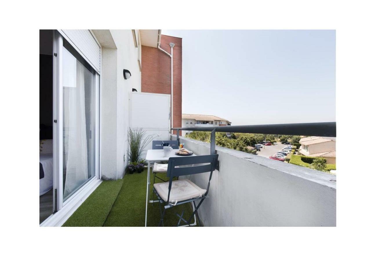 Studio Diane Cugnaux Toulouse St Simon Proche Thales, Airbus & Basso Cambo Exterior foto